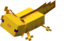 Неподвижный золотой аксолотль на земле JE2.png